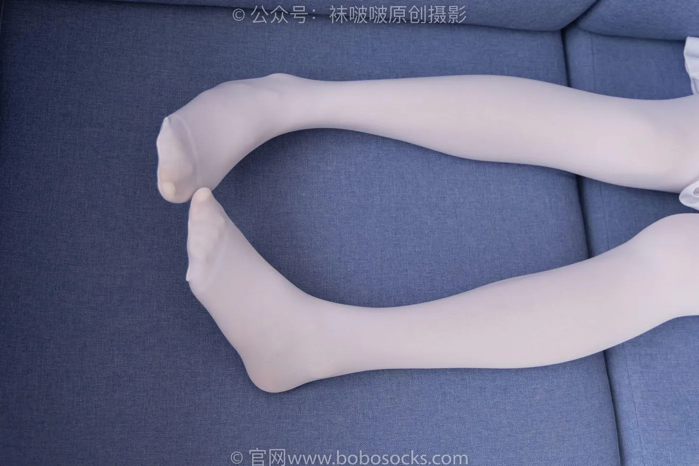 [BoBoSocks袜啵啵]NO.195 小甜豆-黑皮鞋、厚白丝、女仆装 [135P]插图4